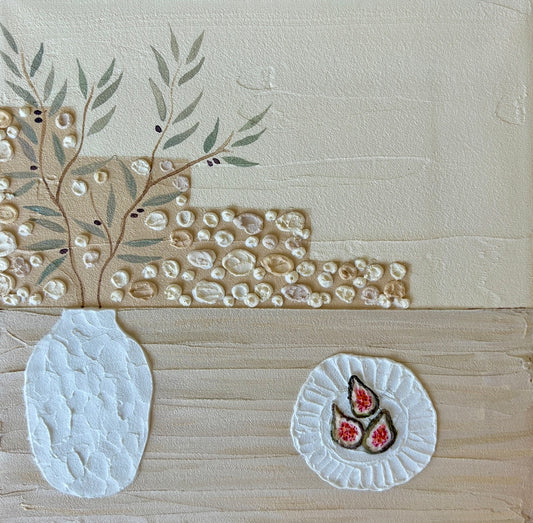 Olives and Figs 20 x 20 cm